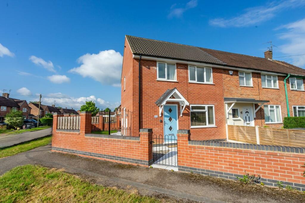 2 bedroom end of terrace house for sale in Kir Crescent, York, YO24