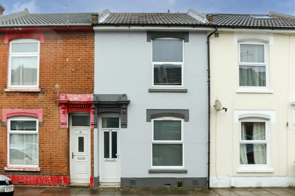 3 bedroom terraced house for sale in Telephone Road, Southsea, PO4