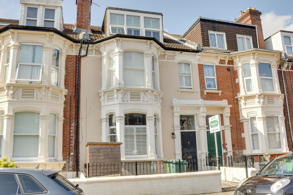 5 bedroom terraced house for rent in Southsea, Whitwell Road Unfurnished, PO4