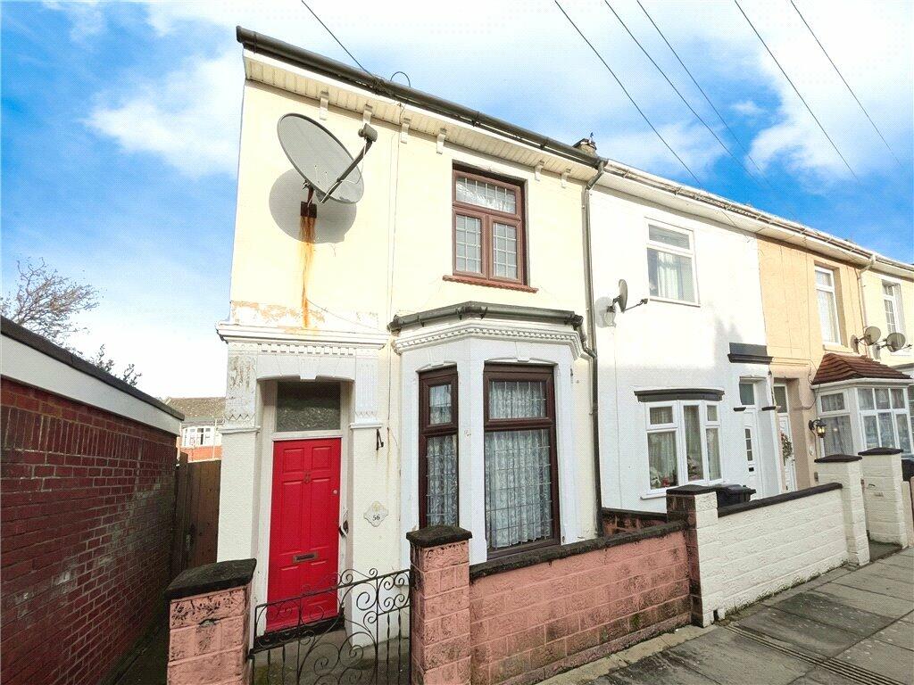3 bedroom end of terrace house for sale in Essex Road, Southsea, Hampshire, PO4