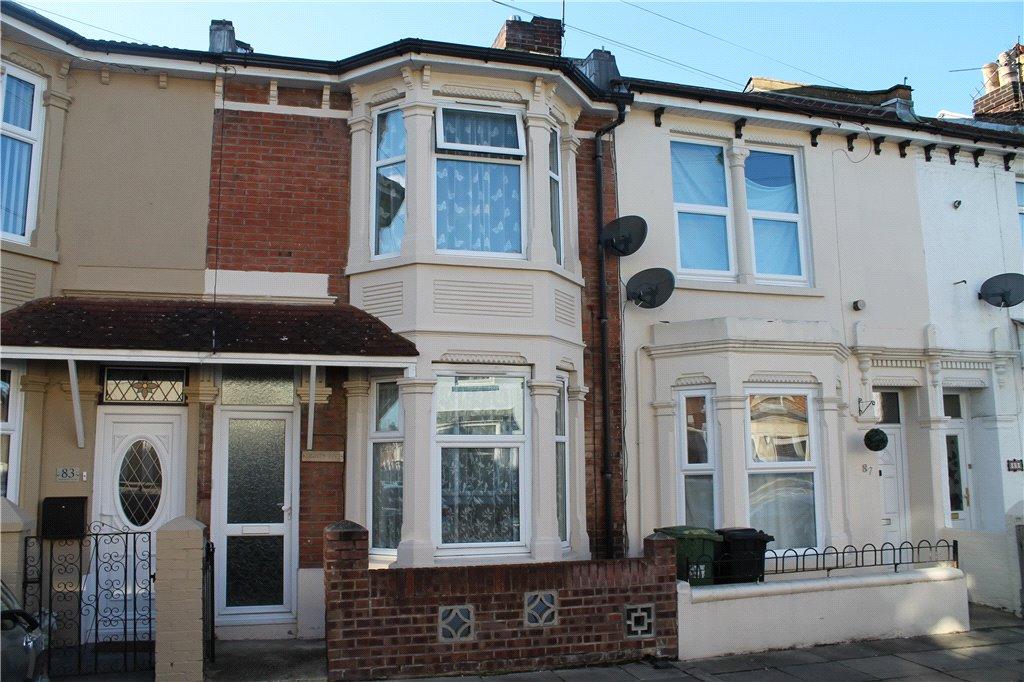3 bedroom terraced house for sale in Monmouth Road, Portsmouth, PO2