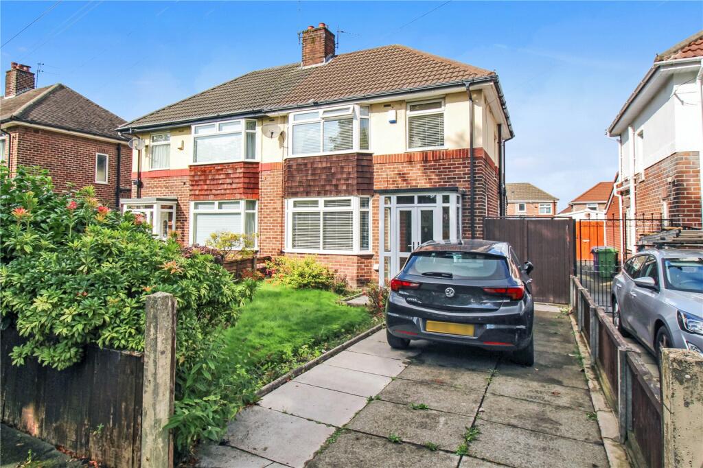 3 bedroom semidetached house for sale in Bentham Drive, Childwall