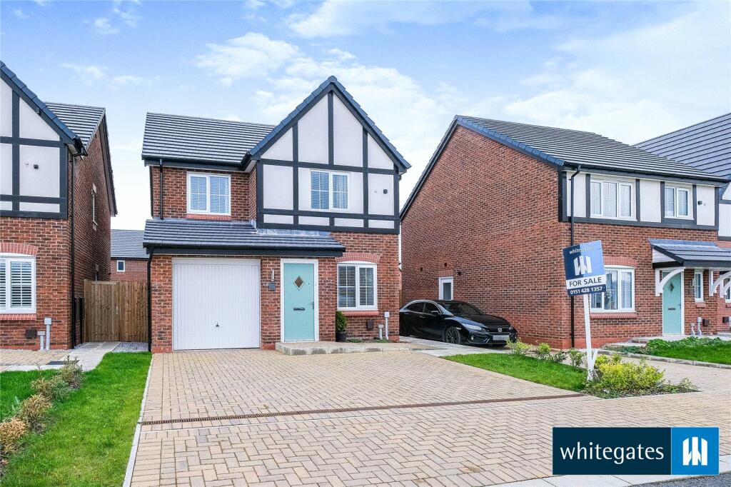 3 bedroom detached house for sale in Thomas Crescent, Halewood, Liverpool, Merseyside, L26