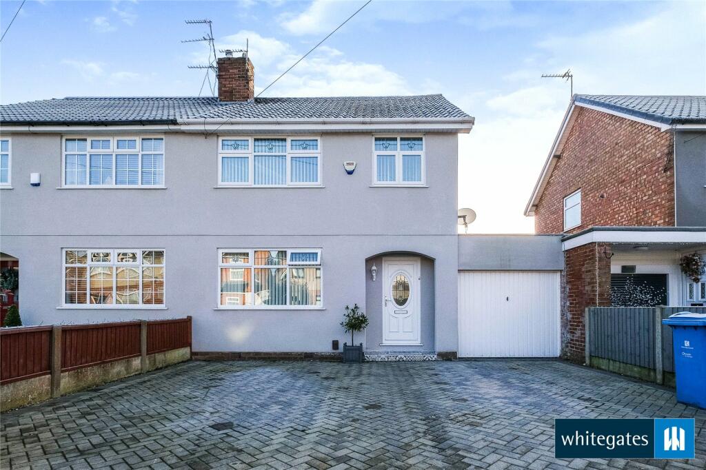 3 bedroom semidetached house for sale in Rutland Avenue, Halewood