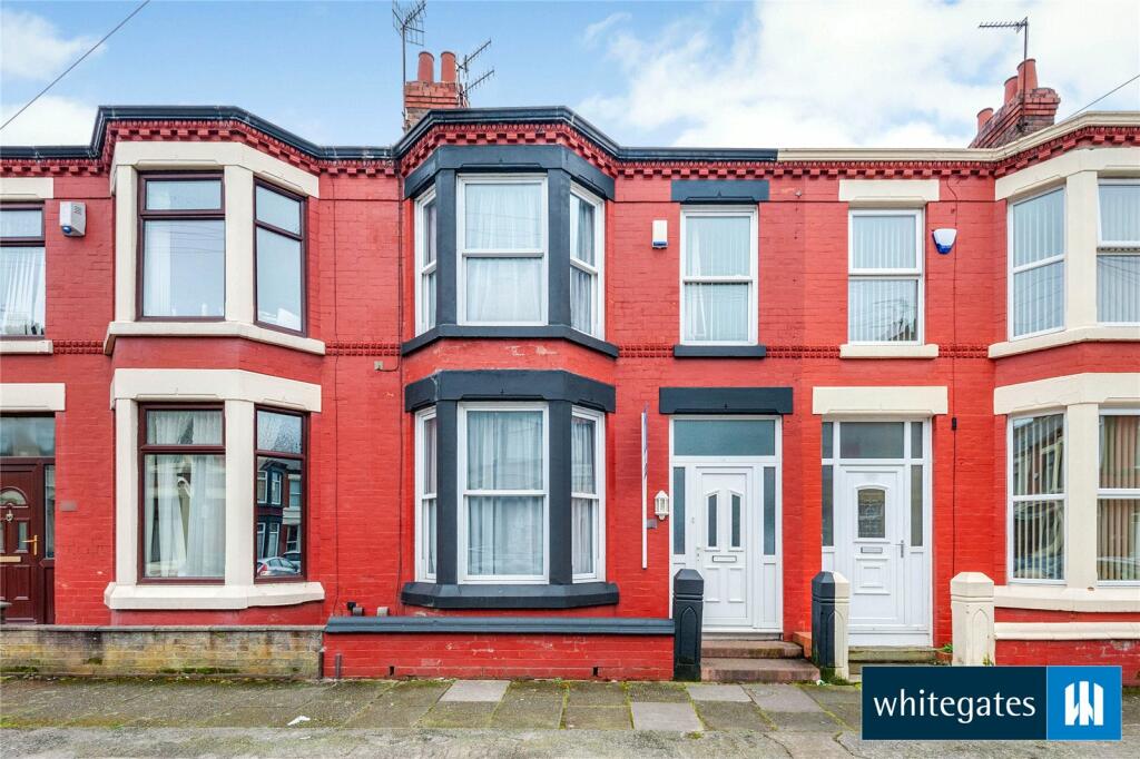 3 bedroom terraced house for sale in Calthorpe Street, Liverpool