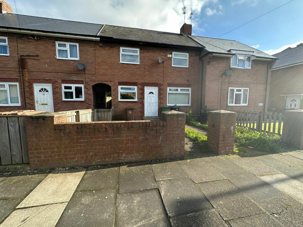 2 bedroom terraced house for sale in Purley Road, Plains Farm, Sunderland, SR3