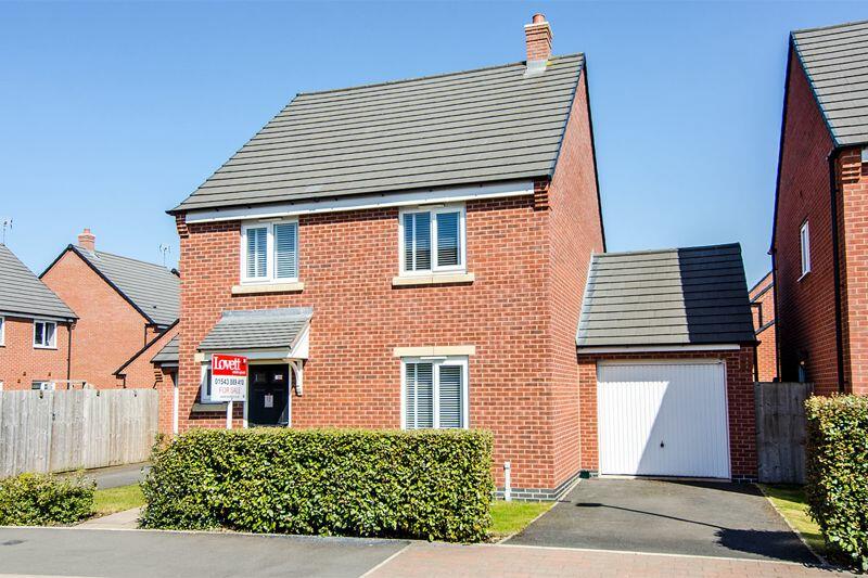 4 bedroom detached house for sale in Bagnall Way, Hawksyard, Rugeley, WS15