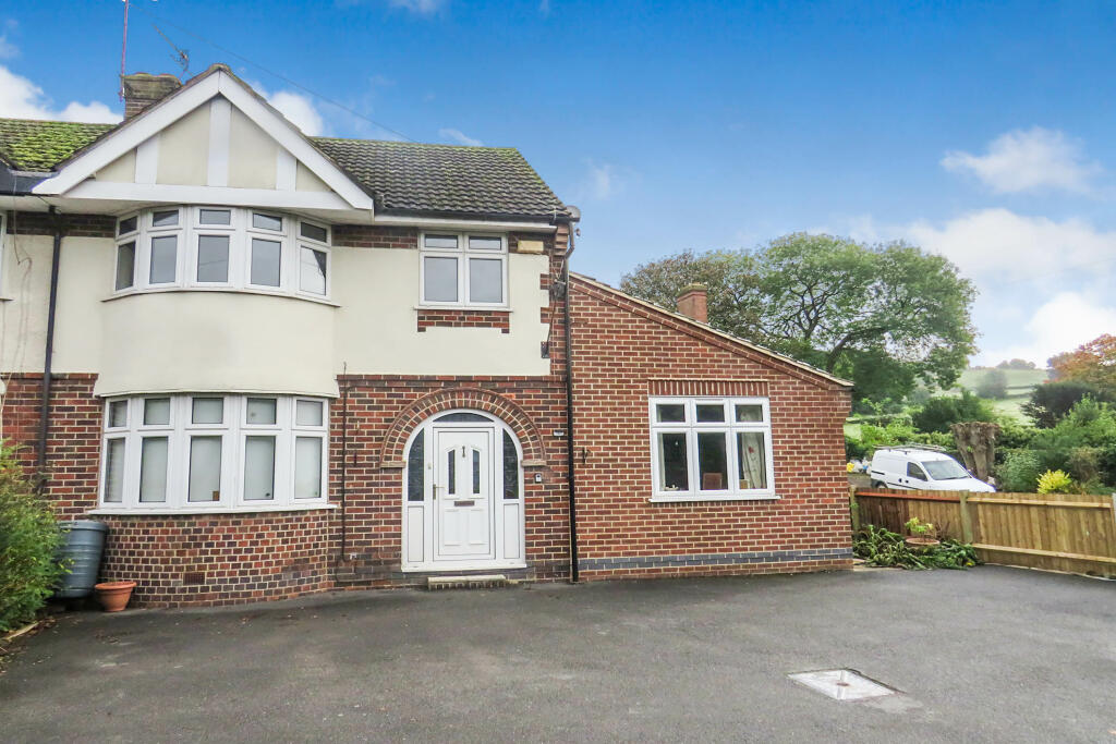4 bedroom semidetached house for sale in Derby Road, Milford, Belper, DE56