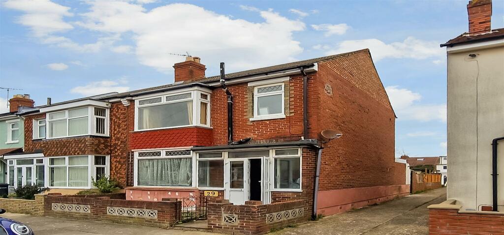 3 bedroom end of terrace house for sale in Locarno Road, Portsmouth, Hampshire, PO3