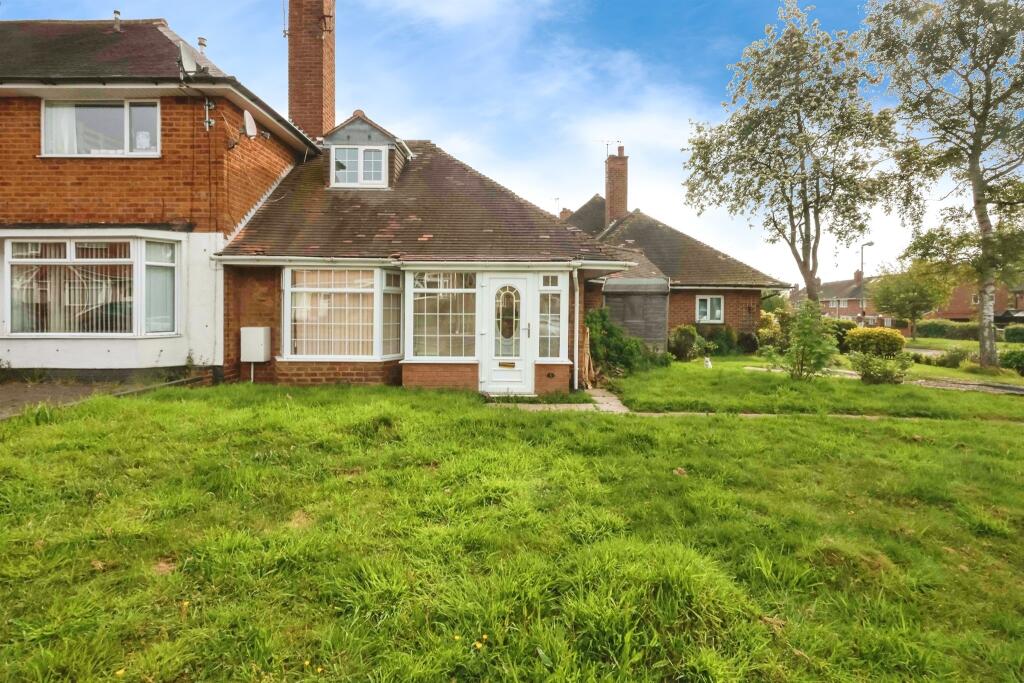 1 bedroom terraced bungalow for sale in Hall Hays Road, Birmingham, B34