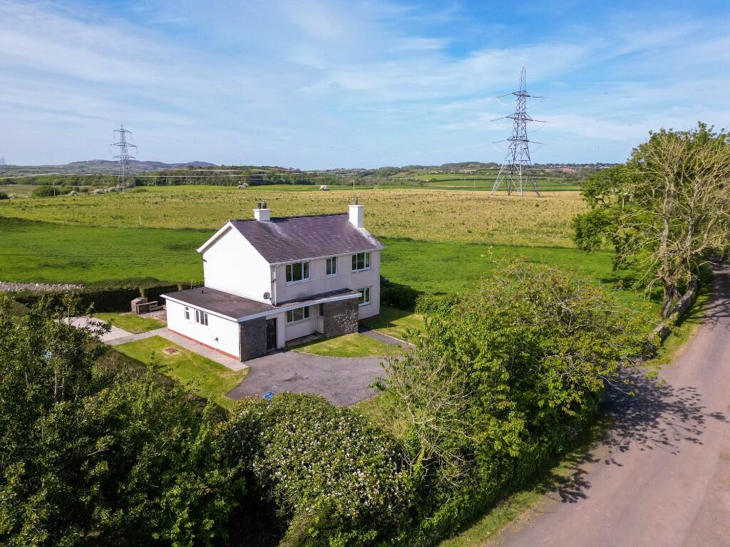 4 bedroom detached house for sale in Lot 1 Tregaian, Llangefni, Ynys Mon LL77