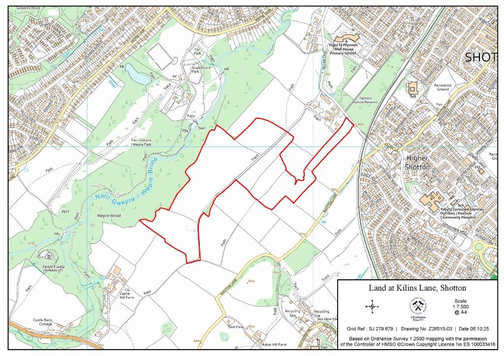 Main image of property: 47.32 ACRES AGRICULTURAL LAND AT KILINS LANE, SHOTTON, CH5 1RF 