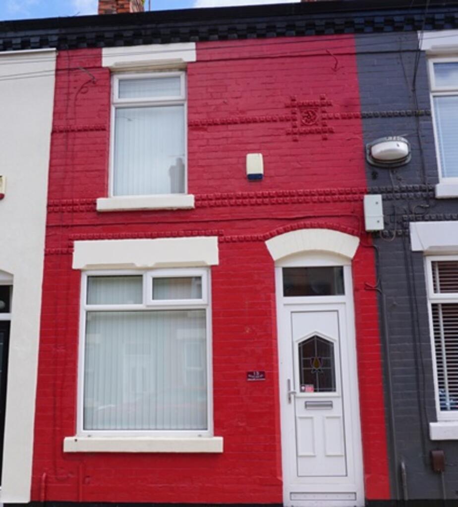 2 bedroom terraced house for sale in 13 Redcar Street, Liverpool