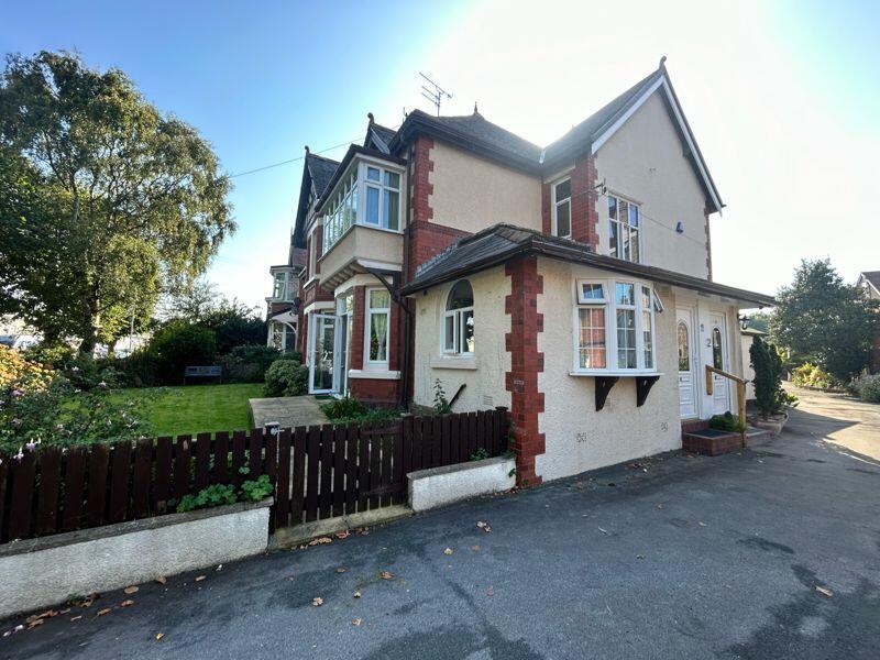 3 bedroom flat for sale in 24 Everard Road, Rhos on Sea, LL28