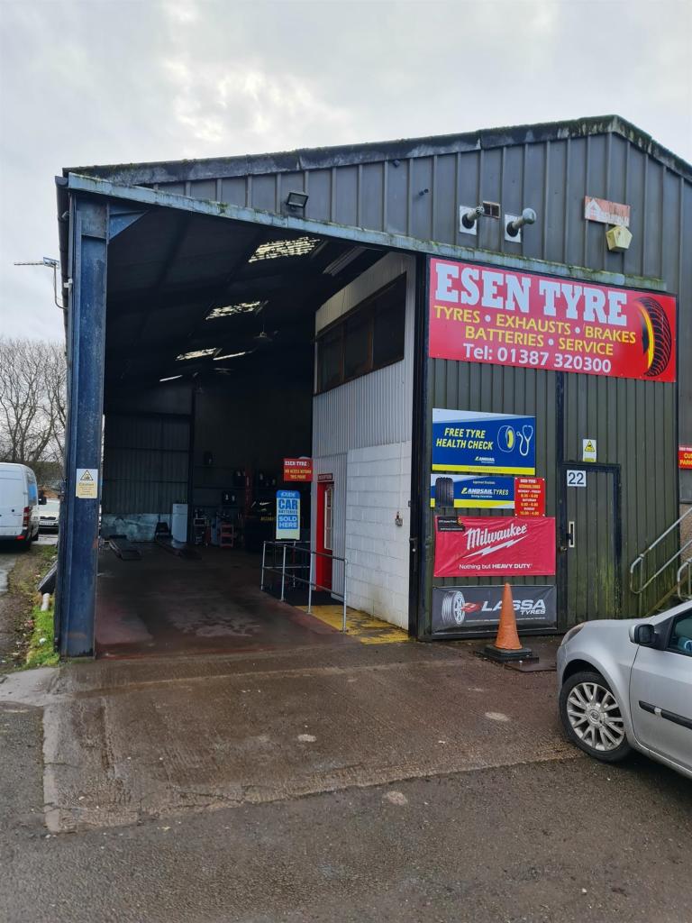 Commercial property for sale in TYRE SHOP AND GARAGE, Dumfries, DG1