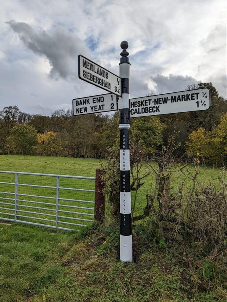 Additional property image - SPECIALIST RESTORATION AND MAINTENANCE OF HISTORIC / TRADITIONAL ROAD SIGNAGE, Lanercost, Cumbria