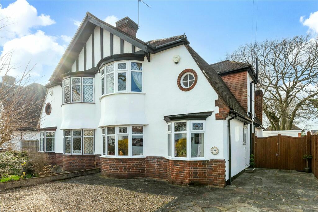 3 bedroom semidetached house for sale in Woodhurst Avenue, Petts Wood, Orpington, BR5