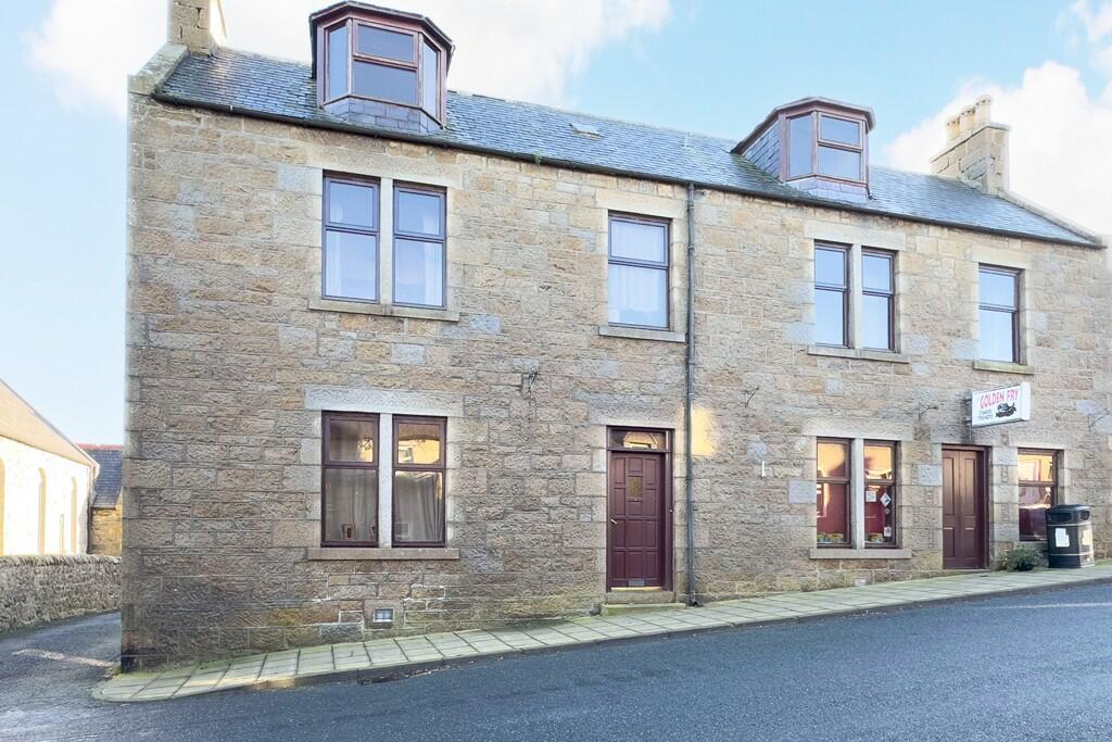 Property image - The Golden Fry Fish & Chip Shop and 4 Bed House, Main Street, Aberchirder, Aberdeenshire, AB54 7TD