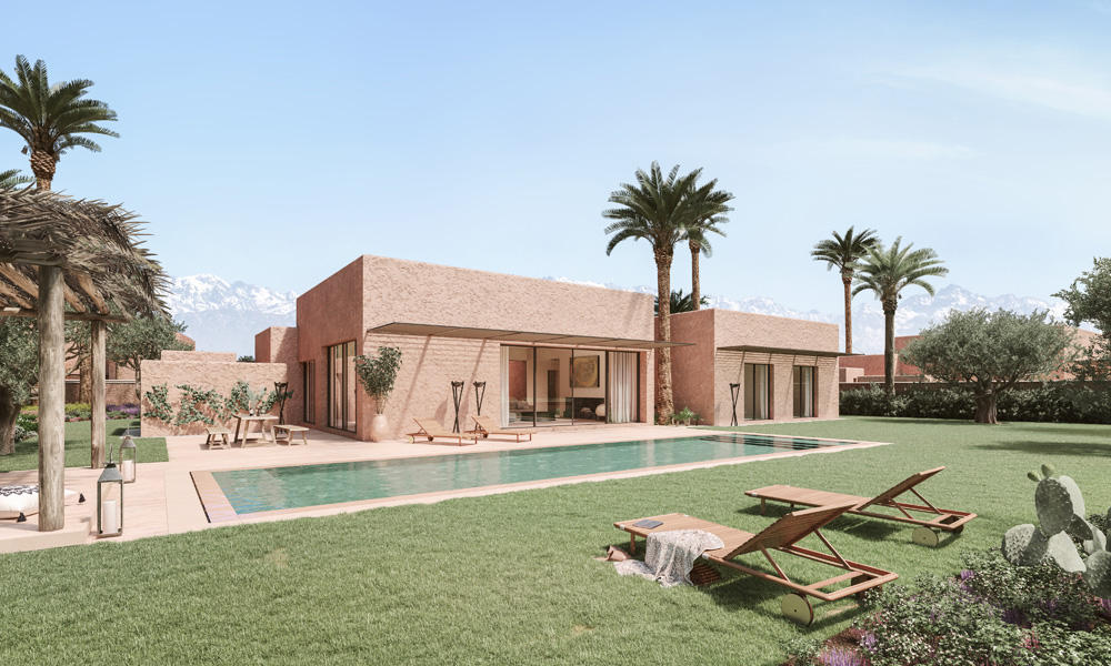 2 bedroom detached villa for sale in Fairmont Royal Palm, Marrakech, Morocco