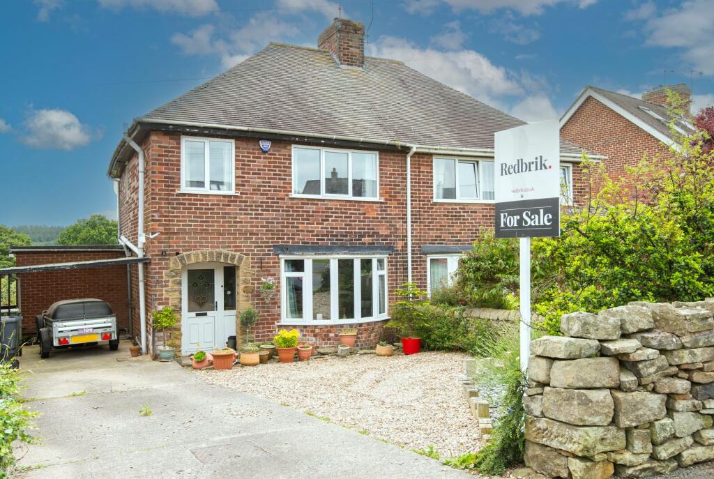 3 bedroom semidetached house for sale in Holymoor Road, Holymoorside, S42