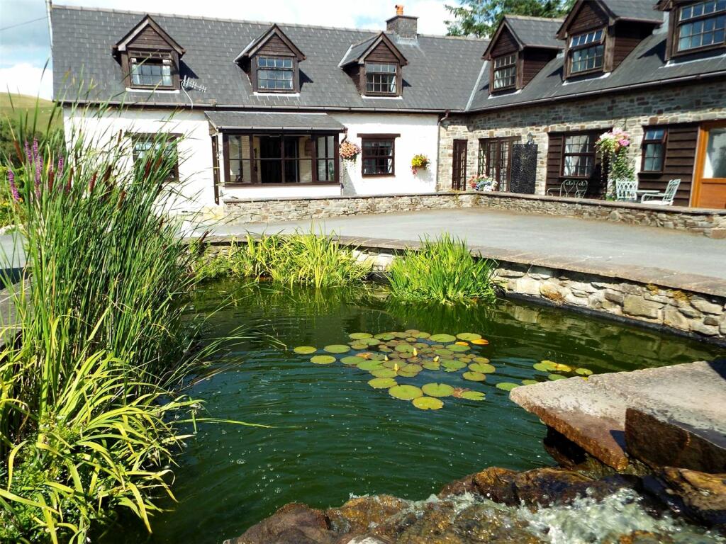 6 bedroom detached house for sale in St. Harmon, Rhayader, Powys, LD6