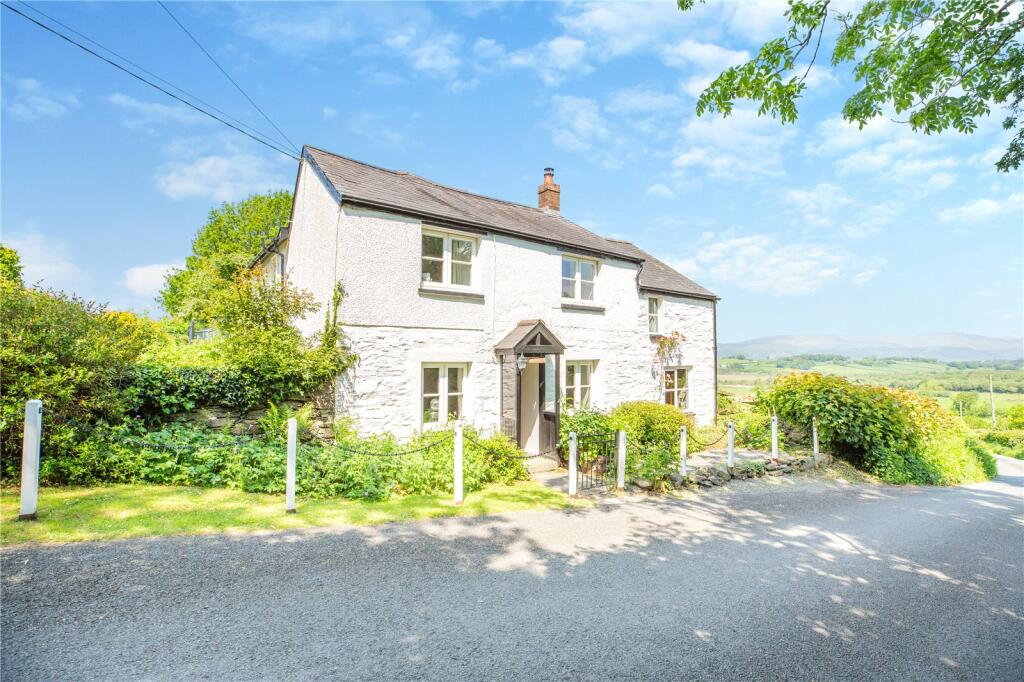 4 bedroom detached house for sale in Pentrebach, Talybont, Ceredigion, SY24
