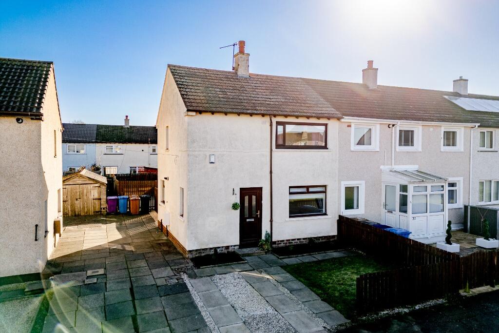 2 bedroom end of terrace house for sale in Herbertson Crescent, Irvine