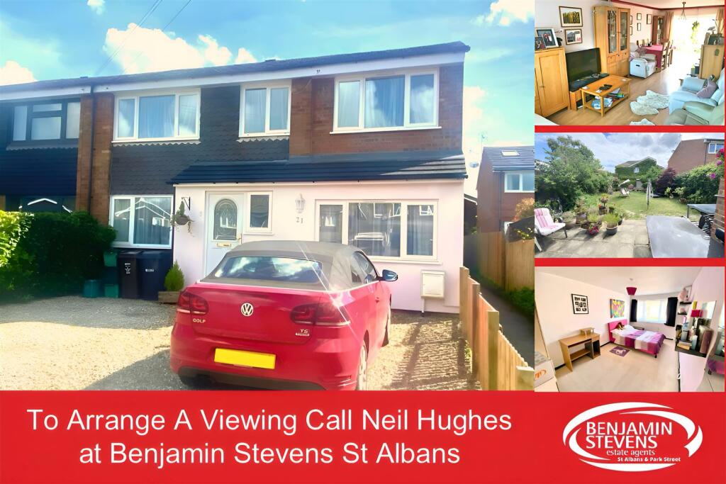 5 bedroom semi-detached house for sale in Ringway Road, Park Street, St. Albans, Hertfordshire, AL2