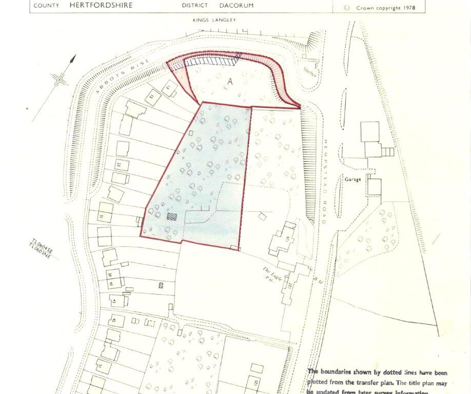 Main image of property: Land East Side of Abbots Rise, Kings Langley