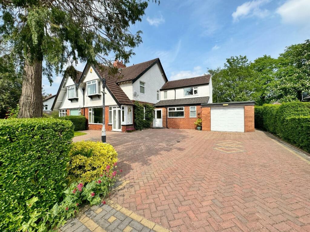 4 bedroom semidetached house for sale in Woodfield Road, Cheadle Hulme