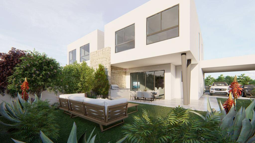 3 bedroom semidetached house for sale in Vrysoulles, Cyprus
