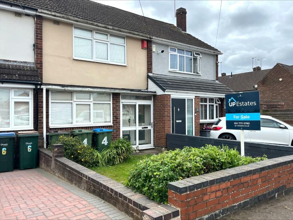 2 bedroom terraced house for sale in Ambleside, Coventry, CV2