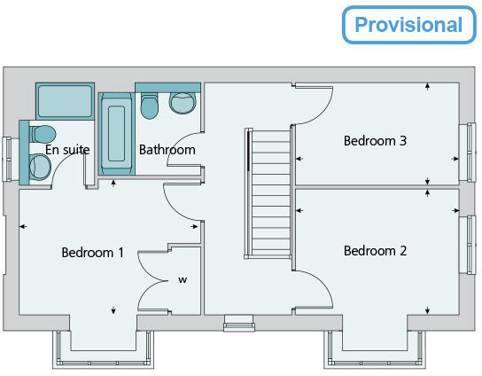 First floor plan