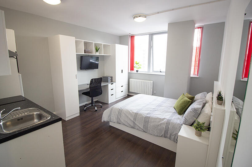 Studio flat for rent in Flat 616, Victoria House,76 Milton Street, Nottingham, NG1 3RB, NG1