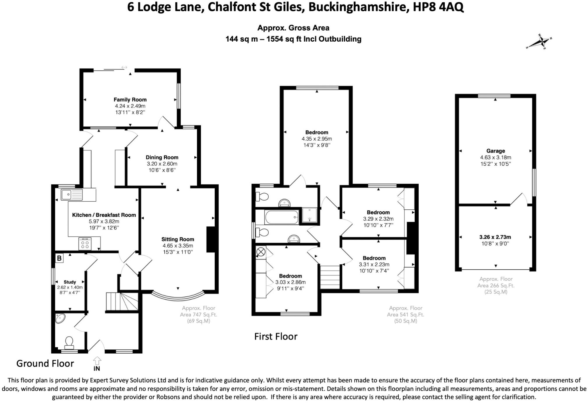 4 bedroom semi-detached house for sale in Lodge Lane, Chalfont St