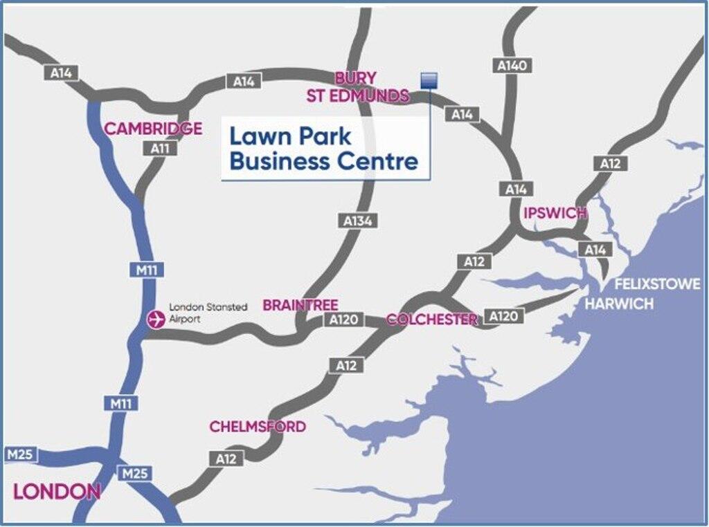 Main image of property: Plots 5 & 6 Lawn Park, Business Centre, Warren Lane Burt St, Edmunds, Suffolk, IP30 9RS