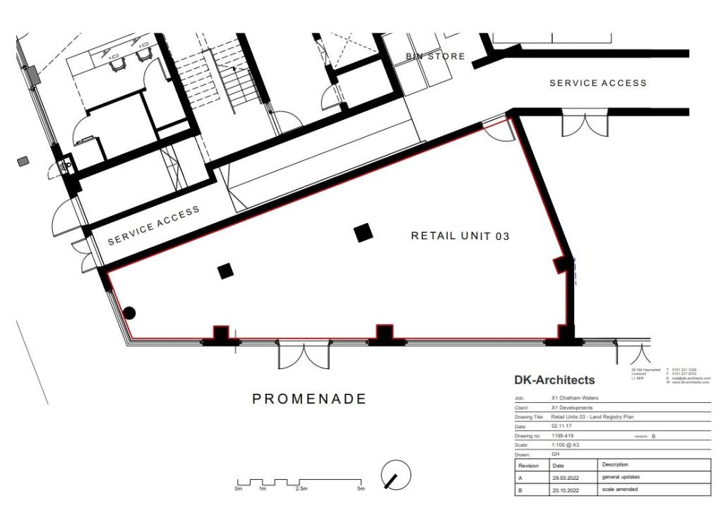 Commercial property for rent in Unit 3, Chatham Waters, Gillingham Gate
