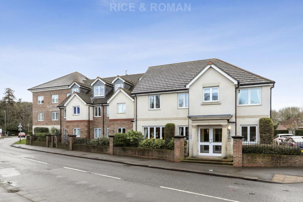 1 bedroom retirement property for sale in Matthews Lodge, Addlestone, KT15