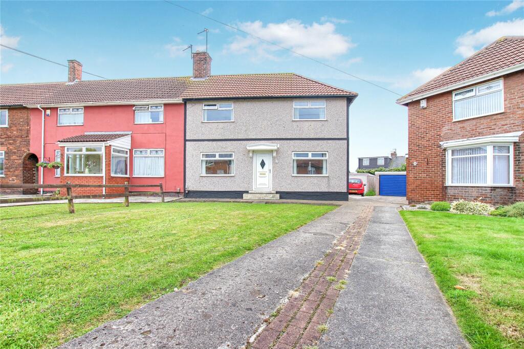 3 bedroom end of terrace house for sale in Station Crescent, Billingham