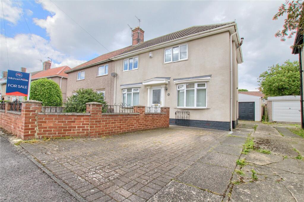 3 bedroom semidetached house for sale in York Crescent, Billingham, TS23