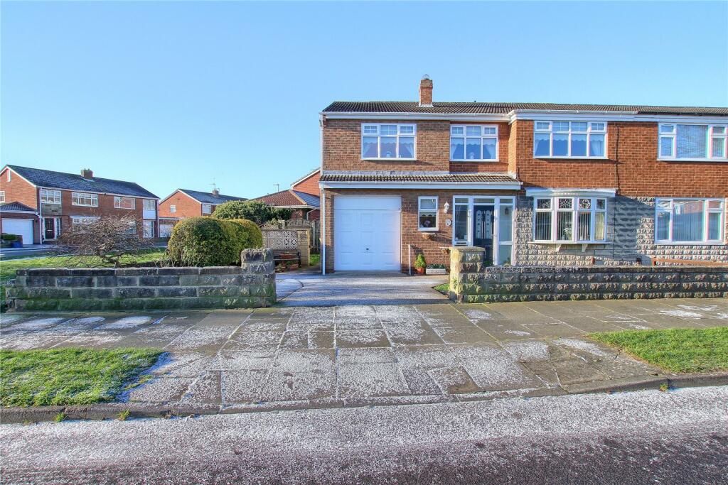 4 bedroom semidetached house for sale in Sandy Lane, Wolviston Court, TS22