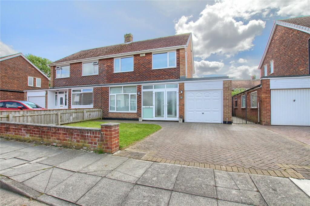 3 bedroom semidetached house for sale in Stainton Road, Billingham, TS22