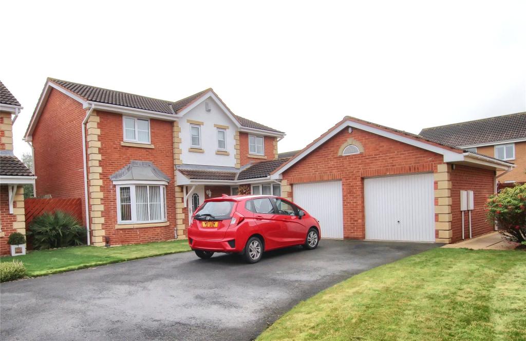 4 bedroom detached house for sale in Hogarth Close, Billingham, TS23