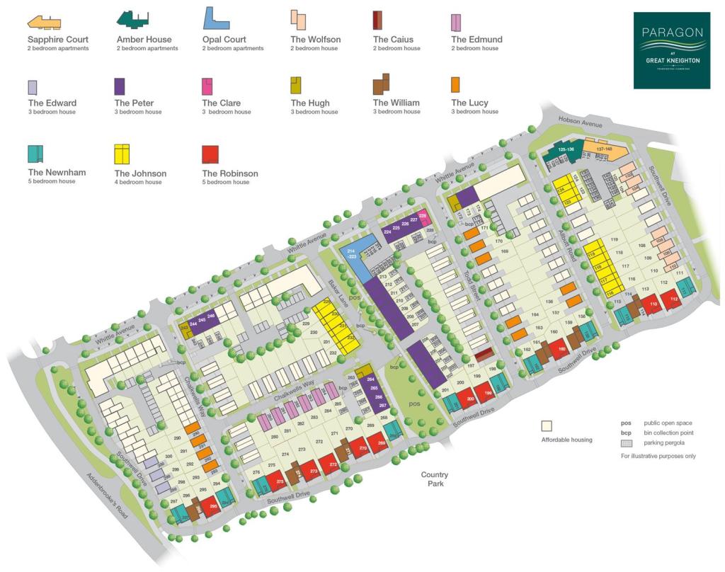 Paragon at Great Kneighton New Homes Development by Bovis Homes
