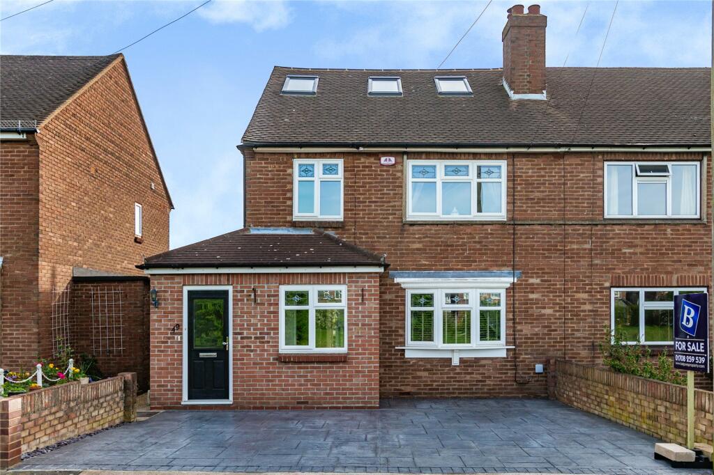 4 bedroom semidetached house for sale in Clement Way, Upminster, RM14