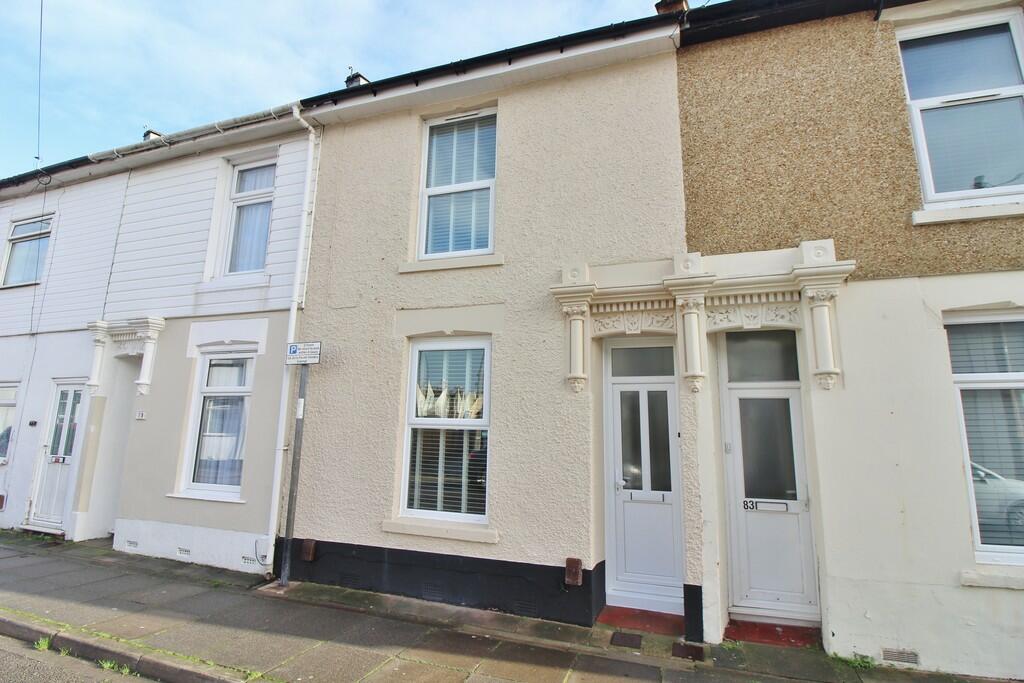 2 bedroom terraced house for rent in Guildford Road, Fratton, PO1