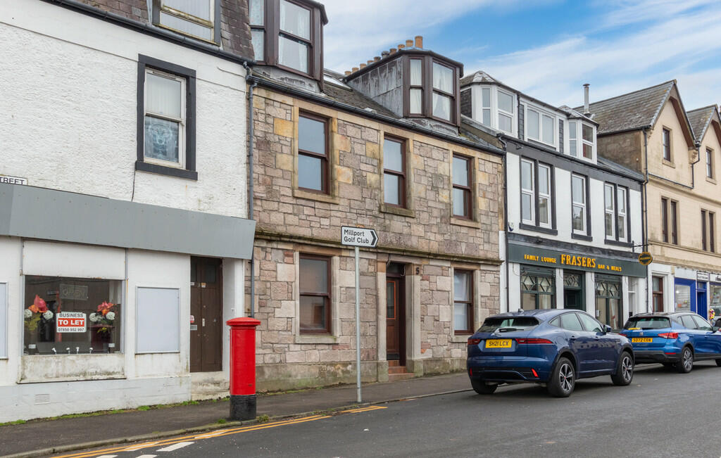 1 bedroom ground floor flat for sale in Cardiff Street, Millport ...