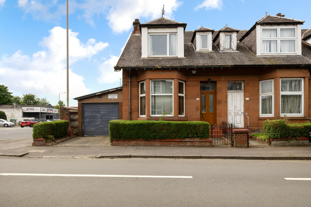 3 bedroom end of terrace house for sale in Kilmaurs Street, Drumoyne, Glasgow, G51