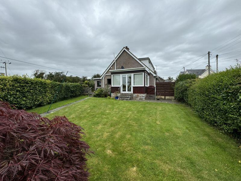 4 bedroom detached bungalow for sale in Dwyran, Isle of Anglesey. By