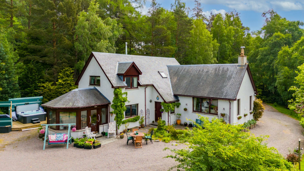 4 bedroom detached house for sale in Drumin, Glenlivet, AB37